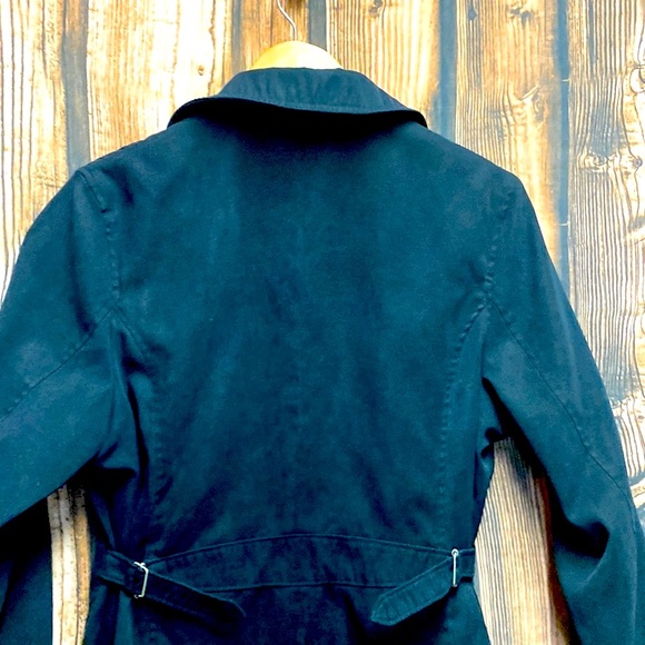 London Fog lined black coat -Size S - Picture 8 of 10